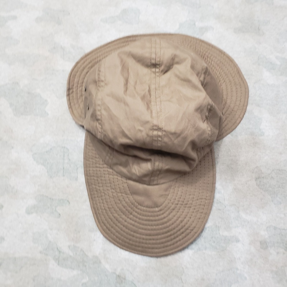Vintage Filson Hat Mens Large Brown Long Bill Fly Fishing Sun Cap Outdoors USA